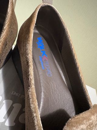 Melluso Scarpe Donna Tg 37 Velluto Beige