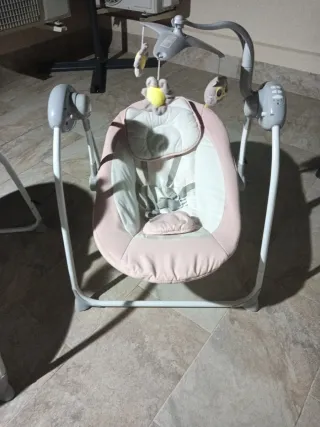 Hamaca para bebé rosa
