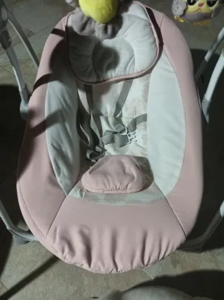 Hamaca para bebé rosa