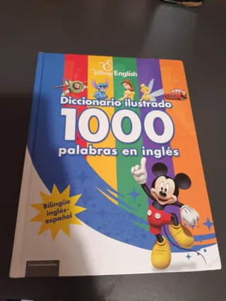 1er libro de informatica y 1000 palabras en ingles