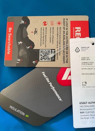 Chaqueta 550€ nueva alpha lifaloft gran descuento!