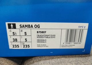 Adidas Samba Zapatillas Negras