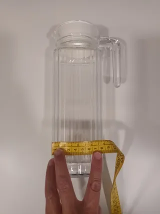SET DI 3 CARAFFE IN VETRO, NUOVO!