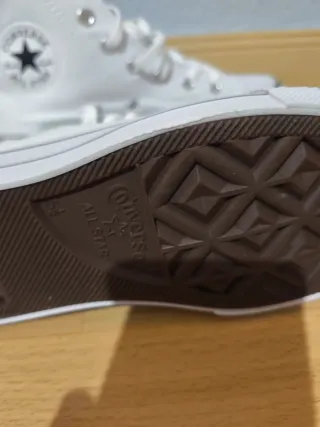 Zapatillas Converse Plataforma Blancas