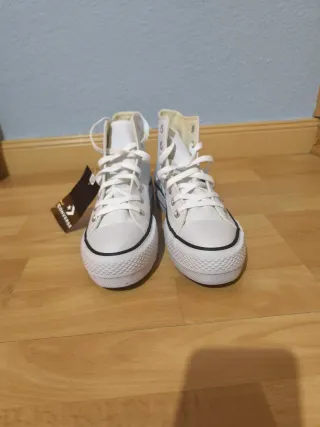 Zapatillas Converse Plataforma Blancas