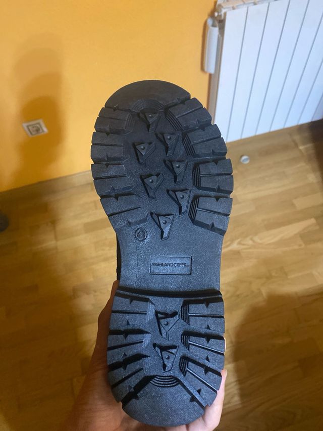 Botas Highland Creek Negras Sin Estrenar