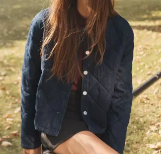 Bomber denim acolchada NUEVA