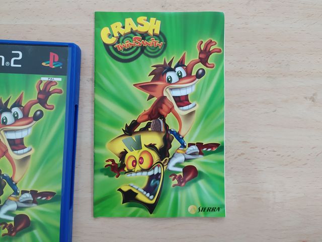 Crash Twinsanity PS2 PAL España