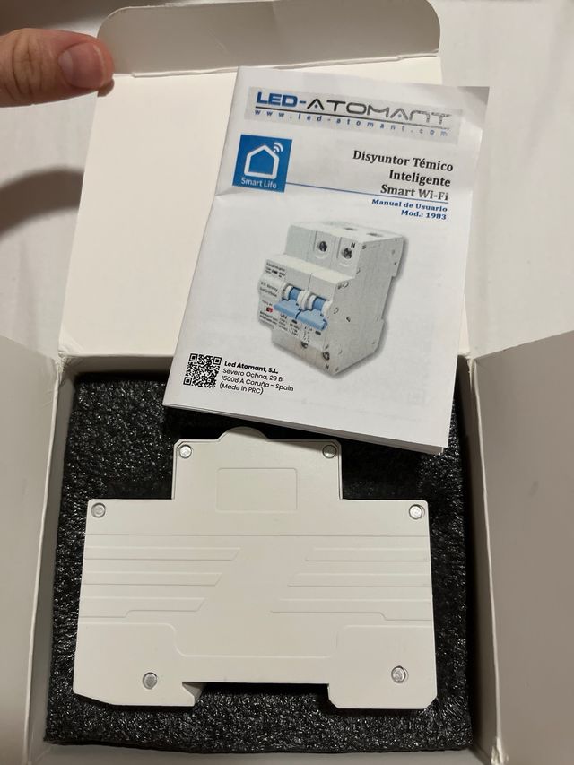 Disyuntor Térmico Inteligente LED-ATOMANT 2P