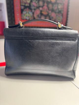 Maletín Loewe Piel Negro Flexible