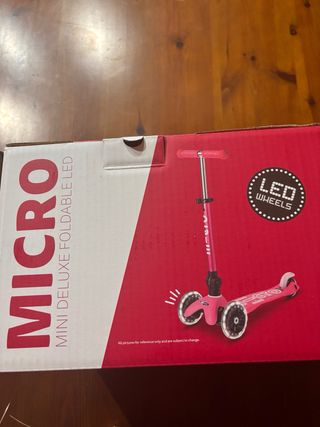 Patinete Micro Mini Rosa 2-5 años