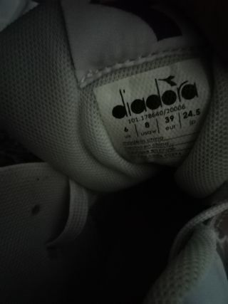 Scarpe Diadora donna bianche e viola