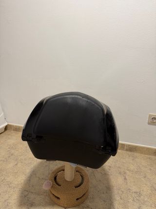 Maleta de moto Honda negra