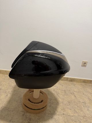 Maleta de moto Honda negra
