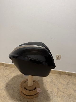 Maleta de moto Honda negra