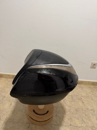 Maleta de moto Honda negra