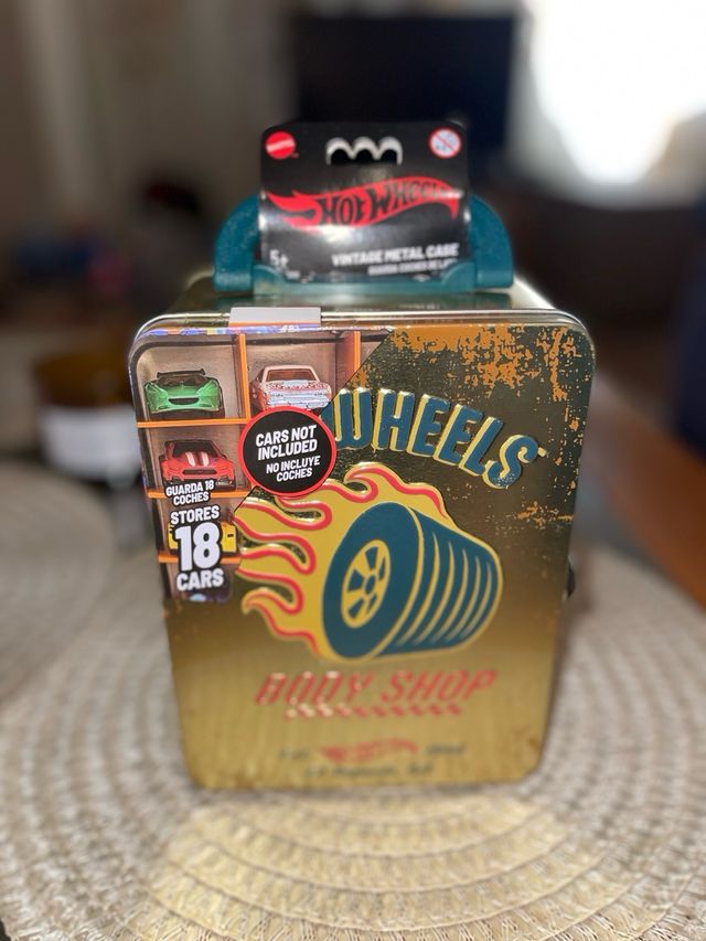 Caja Metálica Hot Wheels
