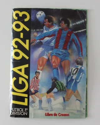 Álbum Liga Fútbol 92-93