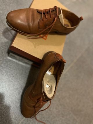 Zapatos Pikolinos Marrones Cordones
