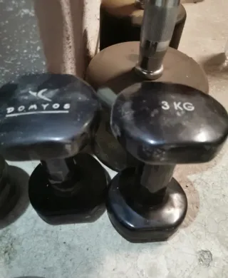 Mancuernas DOMYOS 3 kg (Par)