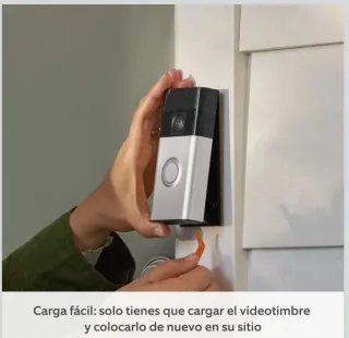 Videotimbre Ring compatible con Alexa