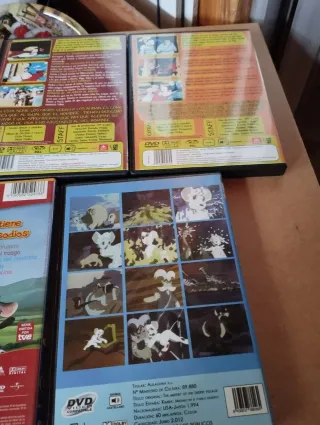 Lote 5 DVDs Infantiles Animados (Español)