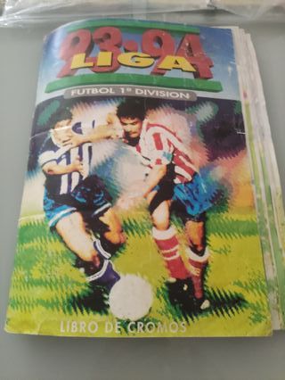 Álbum cromos fútbol 93/94