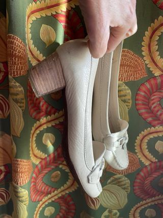 Mocassini Geox Pelle Beige Donna