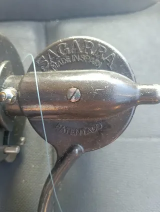 Carrete de pesca SAGARRA Patente