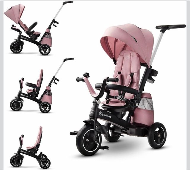 Triciclo Kinderkraft Rosa