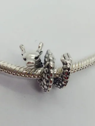 Charm dragon de plata