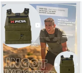 Chaleco lastrado Xpicsil