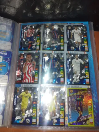 LOTE ALBUM 302 CROMOS LIGA 2022-23 ADRENALYN XL