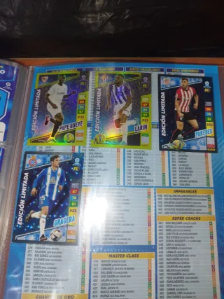 LOTE ALBUM 302 CROMOS LIGA 2022-23 ADRENALYN XL