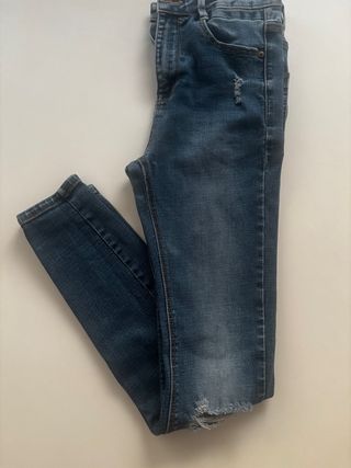Jeans Super High Waist Azul