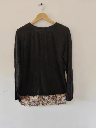 Jersey Messcalino Negro con Detalles