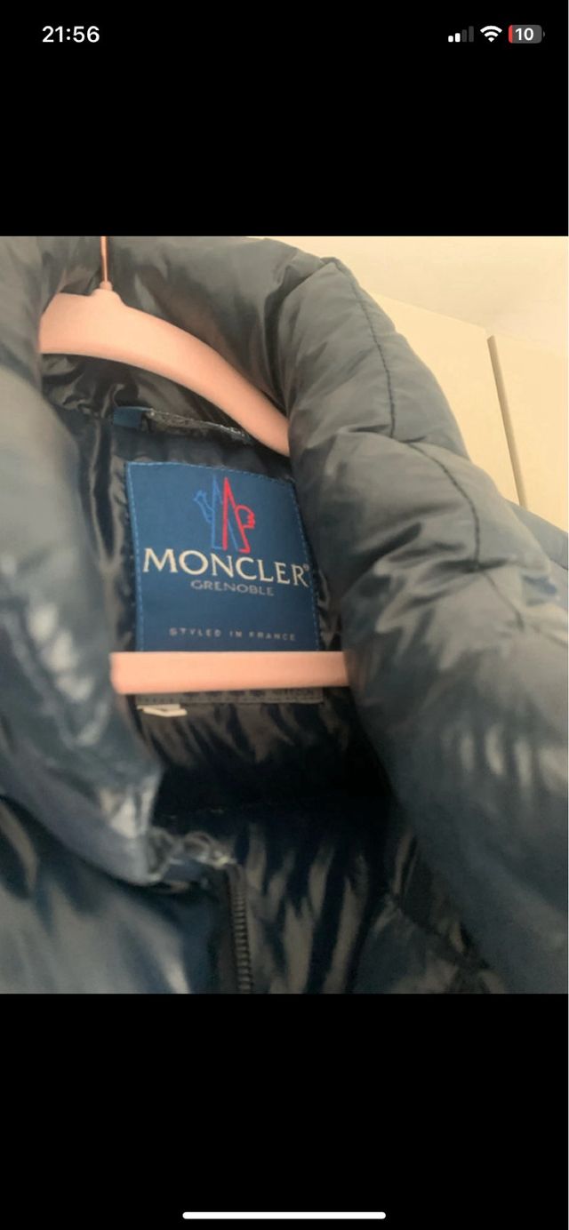 Moncler Piumino Blu