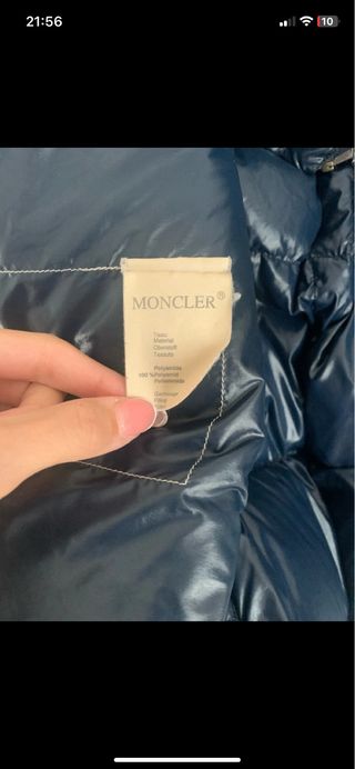 Moncler Piumino Blu