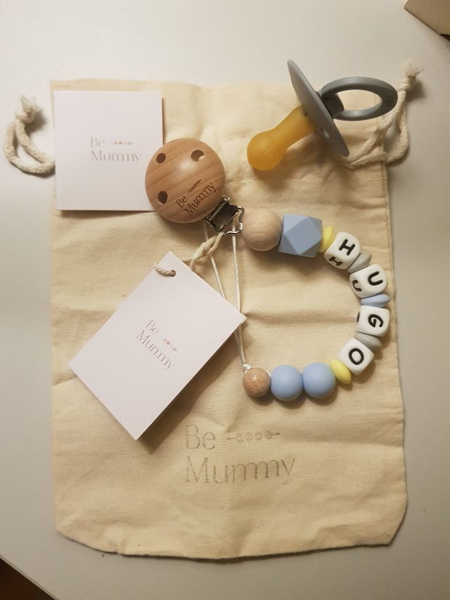 Chupete Bibs y chupetero personalizado