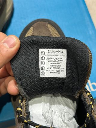 Zapatillas Columbia Montaña Hombre Marrón/Negro