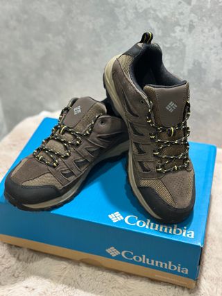 Zapatillas Columbia Montaña Hombre Marrón/Negro