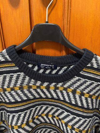 Jersey Springfield Talla M Estampado Étnico