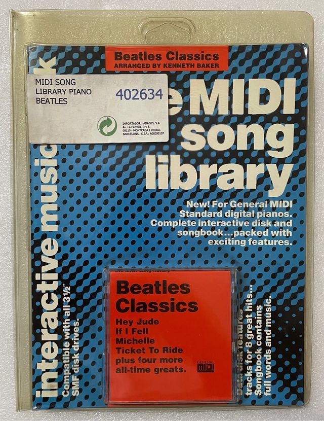 Beatles Classics - MIDI Song Library Piano