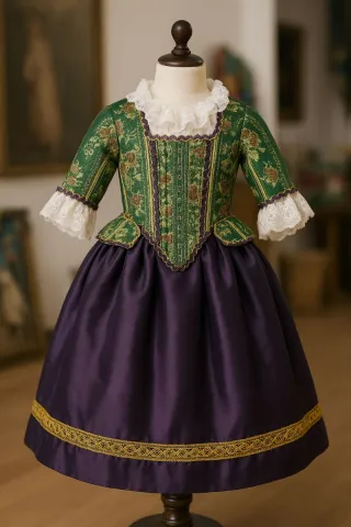 Traje Fallera Niña 6-7 Años