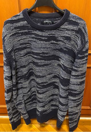 Jersey Springfield Talla M Azul/Blanco