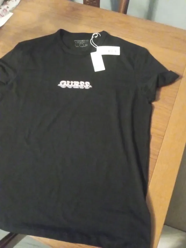 Camiseta Guess Negra Talla XXL