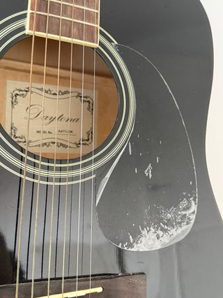 Guitarra Acústica Negra