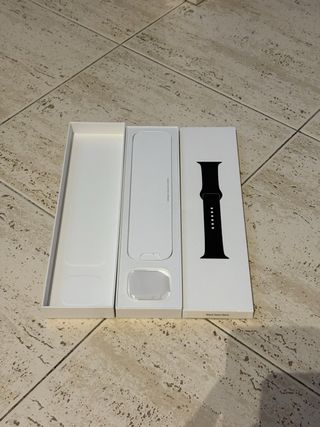 Caja vacía Apple Watch Negra