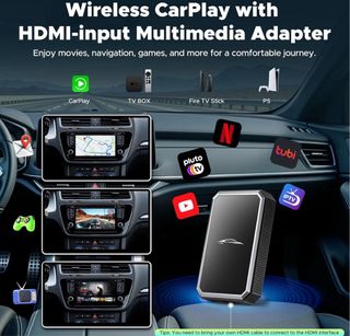 Adaptador CarPlay Inalámbrico LAMTTO