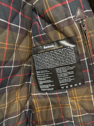 Barbour chaqueta encerada Kelsall talla 36 nueva